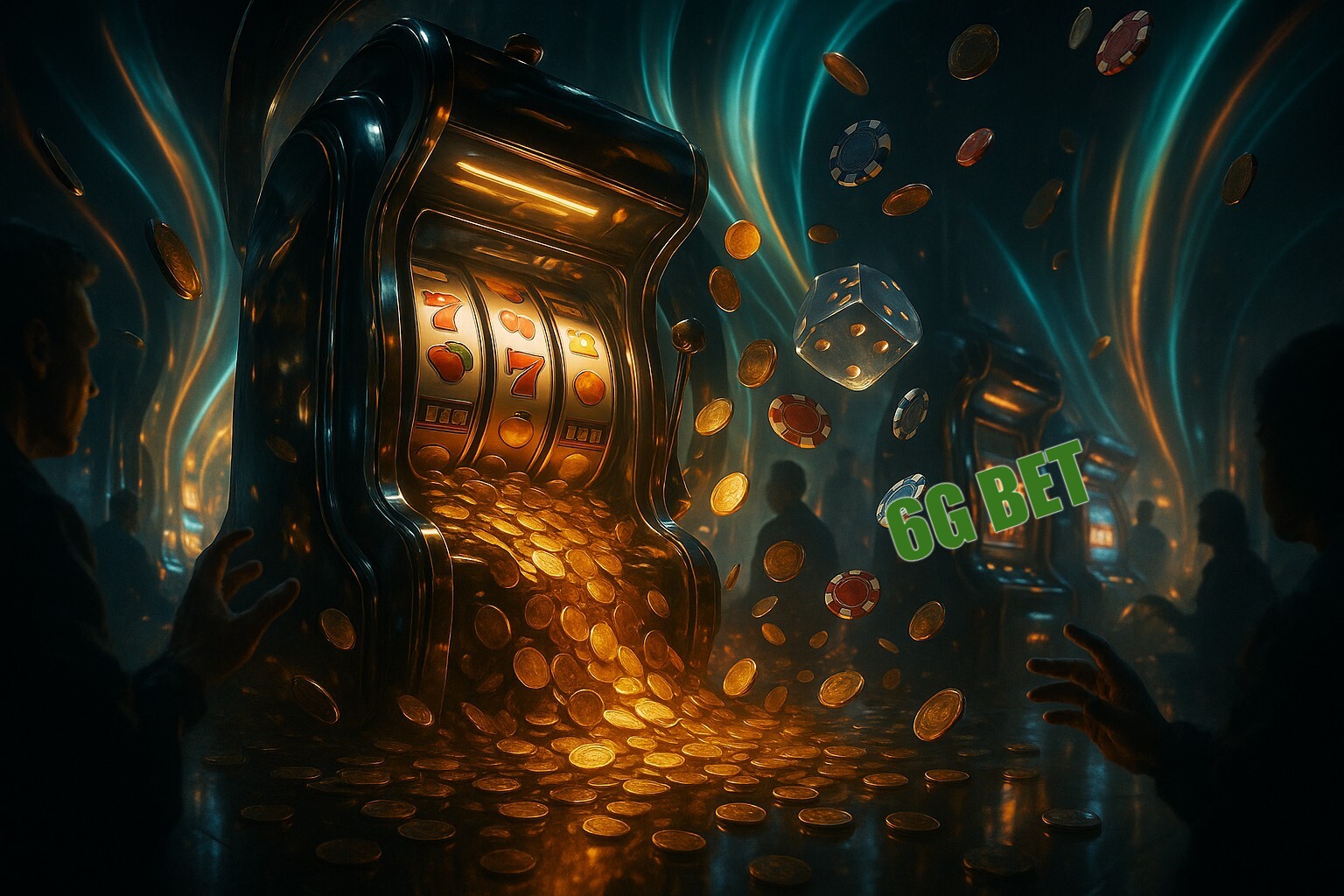 Diversos jogos de caça-níqueis